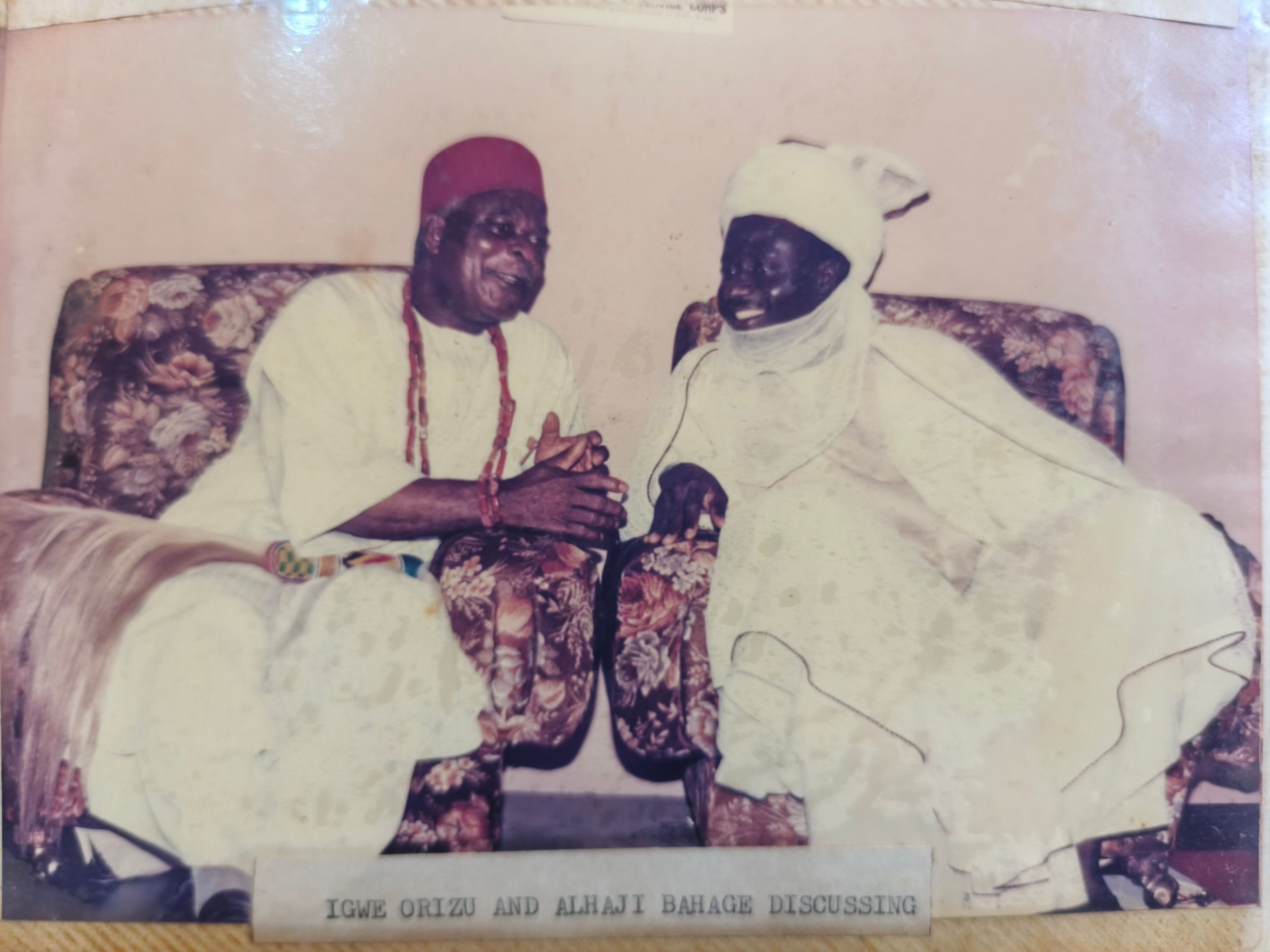 Early Interactions of Igwe Orizu Across Regions